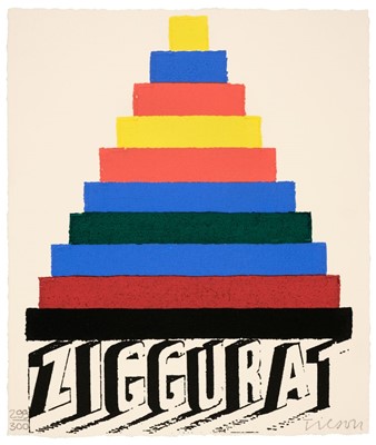 Lot 236 - Tilson (Joe, 1928-). Ziggurat, 2002