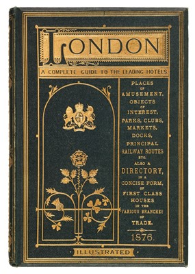 Lot 48 - London. A complete guide to the places of amusement..., 1876