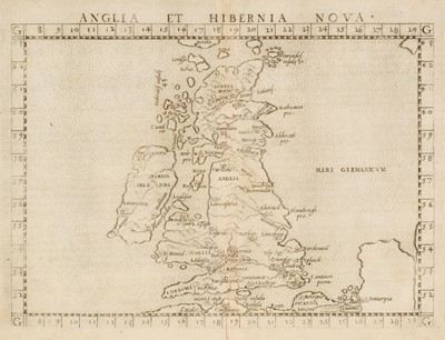 Lot 123 - British Isles. Ruscelli (Girolamo), Anglia et Hibernia Nova, Venice, 1561