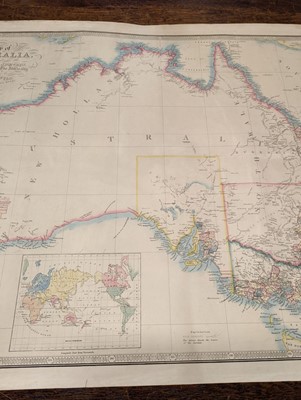 Lot 111 - Australia. Wyld (James), Map of Australia compiled from the Nautical Surveys..., circa 1855