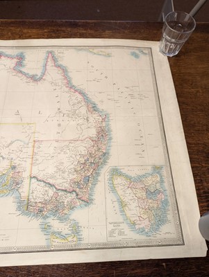 Lot 111 - Australia. Wyld (James), Map of Australia compiled from the Nautical Surveys..., circa 1855