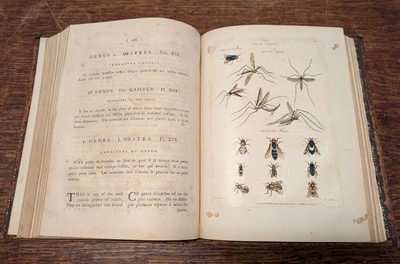 Lot 47 - Barbut (Jacques). Les Genres des Insectes de Linne ... echantillons d'Insectes d'Angleterre, 1781