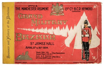 Lot 49 - Manchester Regiment. The 2nd V.B. Manchester Regiment Grand Military Bazaar, 1904