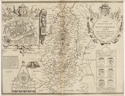 Lot 82 - Maps. A collection of approximately 120 maps, 17th - 19th century