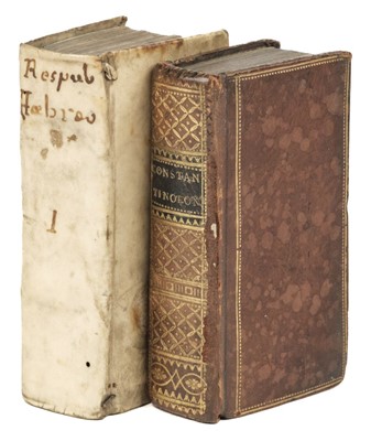 Lot 203 - Gyllius (Pierre Gilles). De Constantinopoleos topographia libri IV, ex officina Elzeviriana, 1632