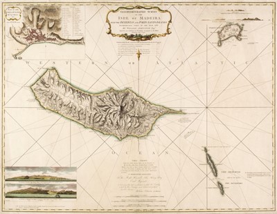 Lot 144 - Madeira. Johnston (William), Geo Hydrographic Survey of the Isle of Madeira..., 1791