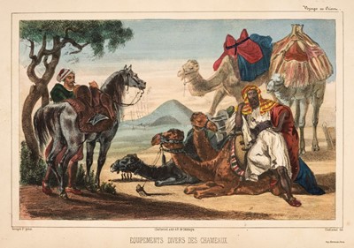 Lot 6 - Fesquet (Goupil). Voyage d'Horace Vernet en Orient, (1843), and two other travel interest in French