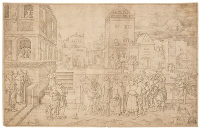 Lot 54 - Leyden (Lucas van, 1494-1533), Ecce Homo, engraving, 1510, and three others