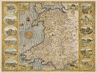 Lot 508 - Wales. Speed (John), Wales, John Sudbury & George Humble, circa 1627