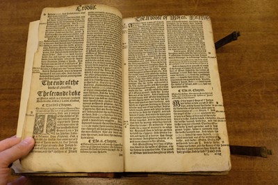 Lot 96 - Bible [English; Great Bible]. [The Byble in English, that is, the Olde and New Testament... , 1549]