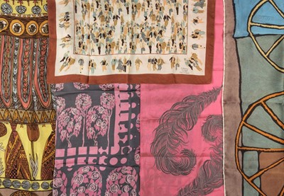 Lot 593 - Scarves. A collection of scarves by Liberty of London & Jacqmar, 20th century & others