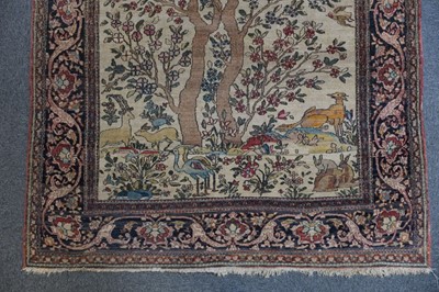 Lot 538 - Carpet. A Tree of Life carpet, Indian, early 20th century