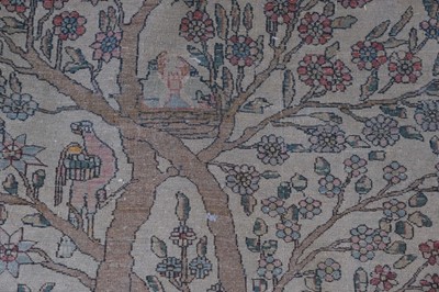 Lot 538 - Carpet. A Tree of Life carpet, Indian, early 20th century