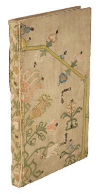 Lot 211 - Needlework binding. The Loves of the Angels, by Thomas Moore, 1823