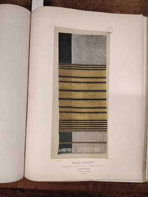 Lot 229 - Indian Textiles. Illustrations of Textile Manufactures of India..., 1881