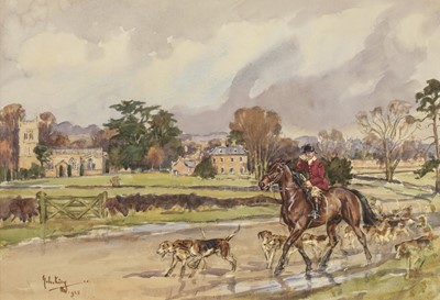 Lot 105 - King (John Gregory, 1929-2014). Bert Maiden, Huntsman to the Pytchley Hounds, 1968, & one other
