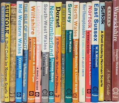 Lot 51 - Shell Guide. 19 volumes, mixed editions, London: Faber and Faber, circa 1950s-70s