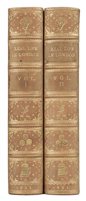 Lot 216 - Egan (Pierce, imitation of). Real Life in London, 2 volumes, 1823