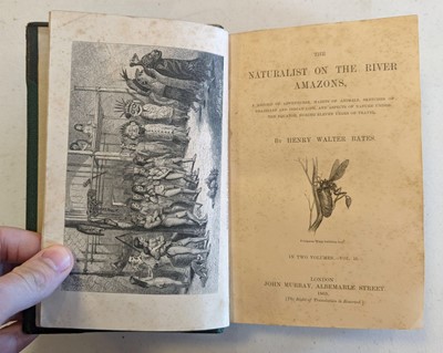 Lot 5 - Bates (Henry Walter). The Naturalist on the River Amazons..., 1863