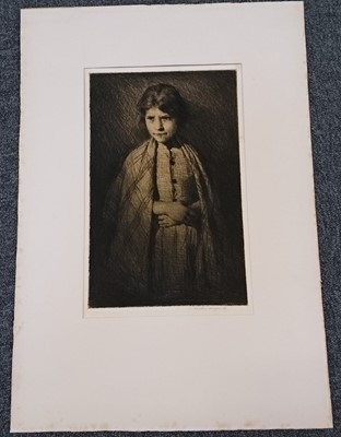 Lot 356 - Menpes (Mortimer Luddington, 1855-1938). Maid of Seville, etching