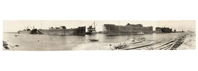 Lot 181 - USA - New Orleans. A group of 3 panoramic photographs of New Orleans, 1920