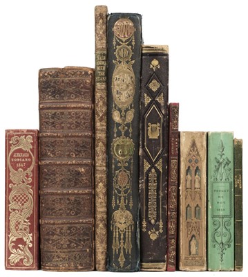 Lot 249 - Bindings. Almanacco Toscano per L'Anno 1847, Florence: Stamperia Granducale, (1847?)