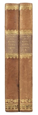Lot 221 - Fashion. Journal des Dames et des Modes, 2 volumes, no publisher, 1825