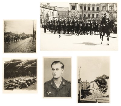 Lot 279 - World War Two. An archive of letters from Leopold Koller, working for the German Army in Poland