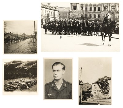 Lot 277 - World War Two. An archive of letters from Leopold Koller, working for the German Army in Poland