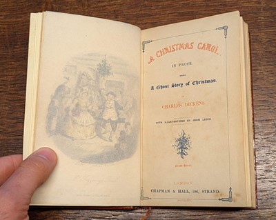 Lot 212 - Dickens (Charles). A Christmas Carol, 2nd edition, 1843