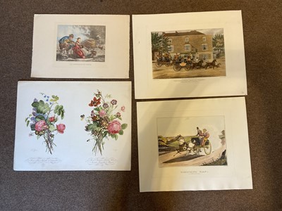 Lot 142 - Prints & Engravings. A collection of approximately 350 prints, 19th & 20th century