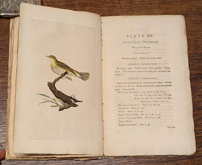 Lot 60 - Donovan (Edward). The Natural History of British Birds, 2 volumes only 1794-95