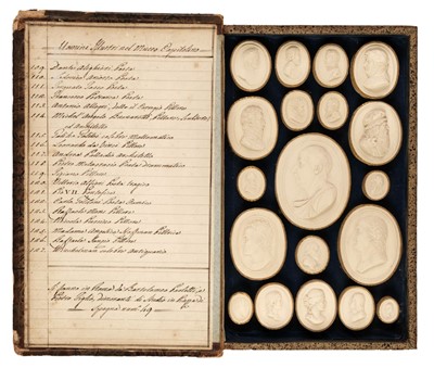 Lot 168 - Paoletti (Bartolomeo, 1757-1834, & Pietro, 1801-1847). A collection of 52 plaster cameos