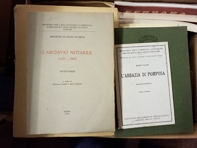 Lot 339 - Italian Language. A large collection of Italian language art, architecture & history reference