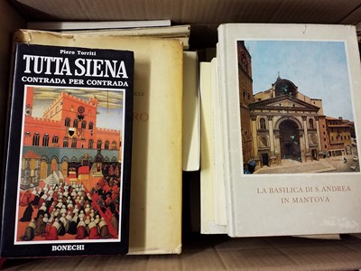 Lot 339 - Italian Language. A large collection of Italian language art, architecture & history reference