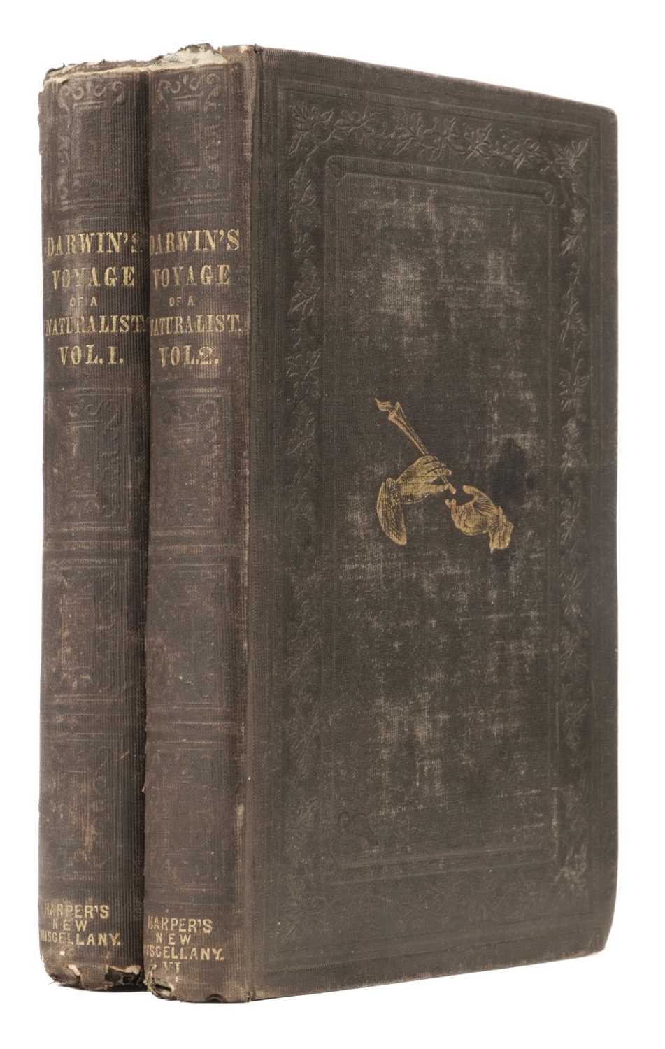 Lot 56 - Darwin (Charles). Journal of Researches, 2 volumes, 1st US edition, 1846