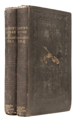 Lot 56 - Darwin (Charles). Journal of Researches, 2 volumes, 1st US edition, 1846