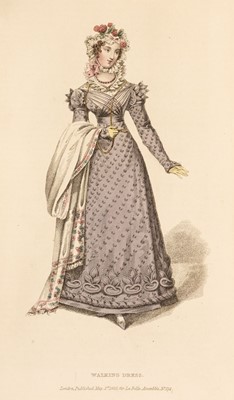 Lot 223 - Fashion. La Belle Assemblée, or Court and Fashion Magazine, volume 27 and 29, 1823-24