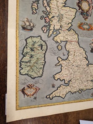 Lot 121 - British Isles. Ortelius (Abraham),  Britannicarum Insularum Vetus Descriptio..., 1592