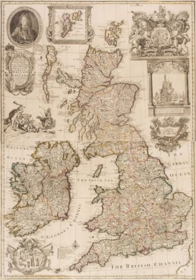 Lot 124 - British Isles. Willdey (George), To his sacred and most excellent Majesty George..., 1715