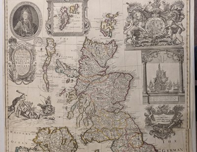 Lot 124 - British Isles. Willdey (George), To his sacred and most excellent Majesty George..., 1715