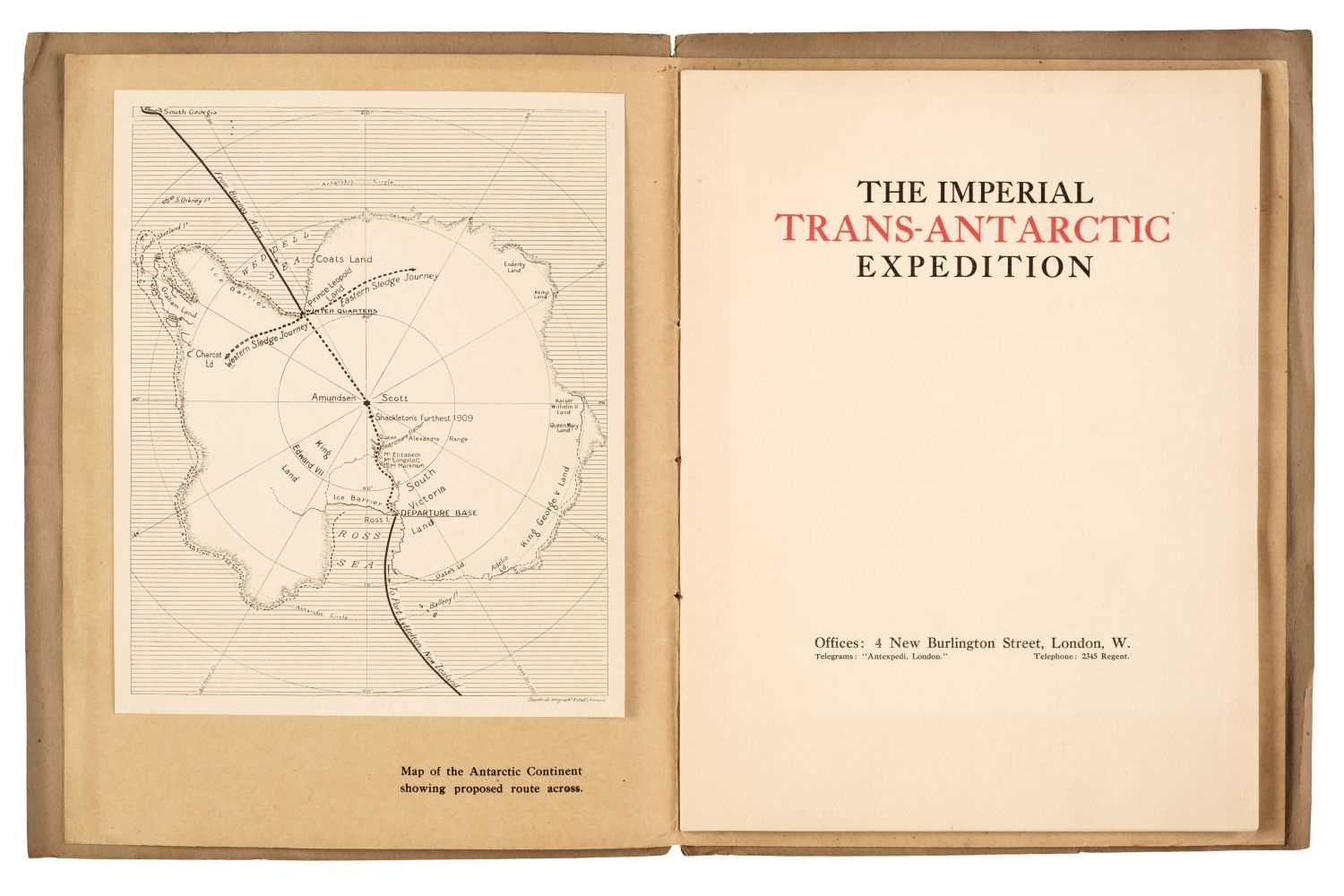 Lot 26 - Shackleton (Ernest H.). The Imperial