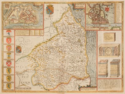 Lot 145 - Northumberland. Speed (John), Northumberland, Thomas Bassett & Richard Chiswell, 1676