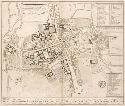 Lot 148 - Oxford. Williams (W.),  Nova & Accuratissima celeberrimae Universitatis..., 1733
