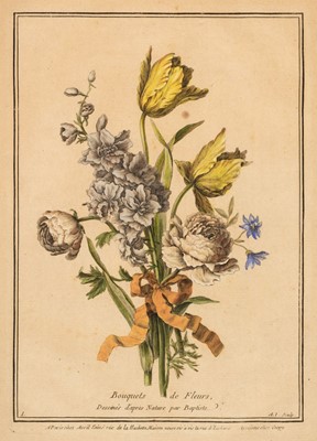 Lot 535 - Avril (Jean Joseph), Bouquets of Flowers, Paris, circa 1775 but early 20th-century