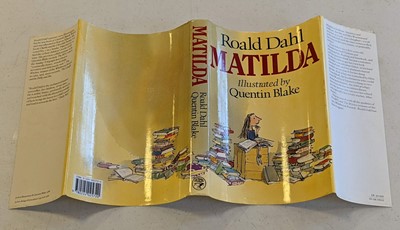 Lot 281 - Dahl (Roald). Matilda, 1st edition, 1st impression, London: Jonathan Cape, 1988