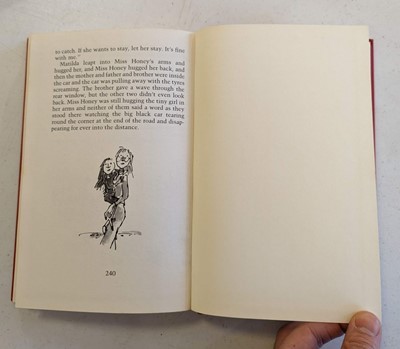 Lot 281 - Dahl (Roald). Matilda, 1st edition, 1st impression, London: Jonathan Cape, 1988