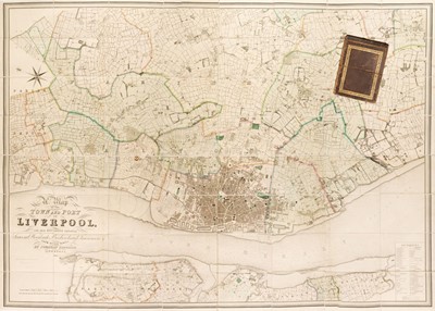 Lot 140 - Liverpool. A Map of the Town and Port of Liverpool..., 1835