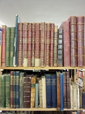 Lot 347 - Miscellaneous Reference. A large collection of 19th-century & modern plate books & miscellaneous reference
