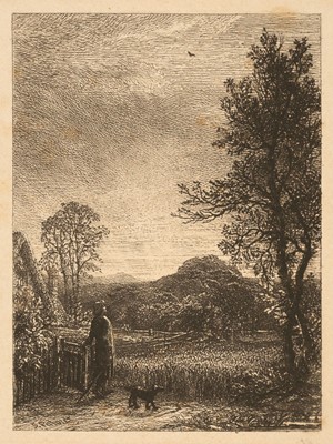 Lot 210 - Palmer (Samuel, 1805-1881). The Skylark, 1850